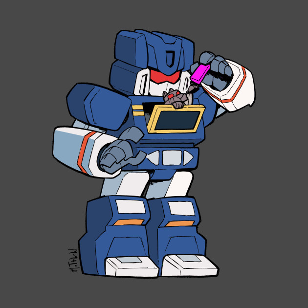 Soundwave and Kitty Ravage