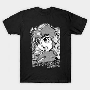 Super fighting robot - Black and white