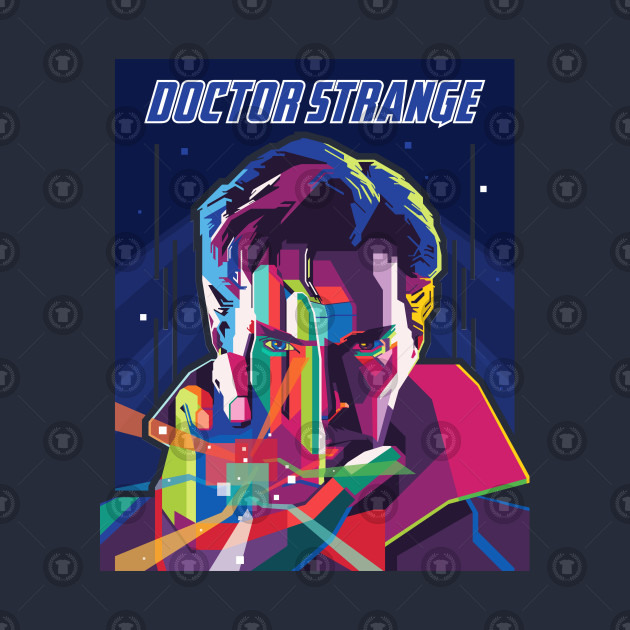 Superheroes Pop Art #DocterStrange Design Superheroes Pop Art #DocterStrange