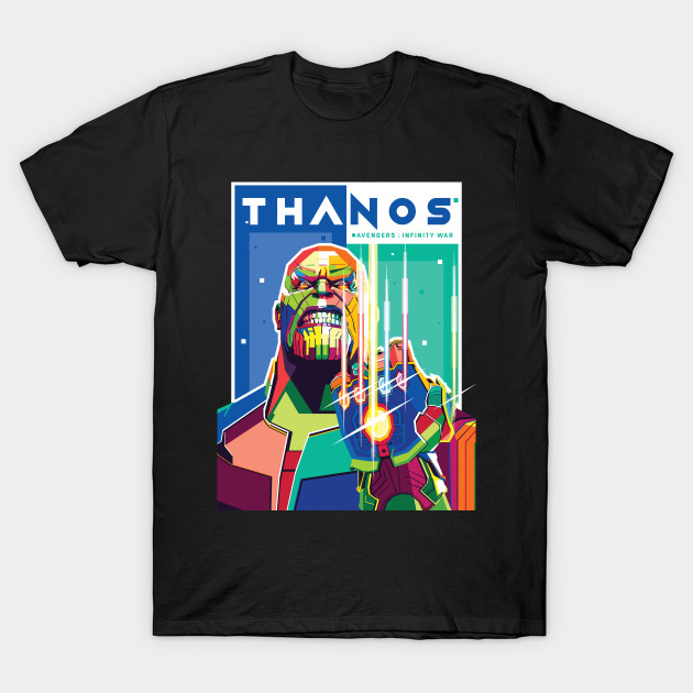 THANOS WPAP FANART ALTERNATE T-Shirt THANOS WPAP FANART ALTERNATE