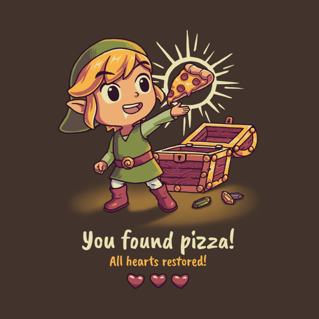 You found pizza!