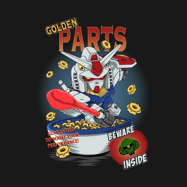 golden part rx 78 Cereal Design golden part rx 78 Cereal