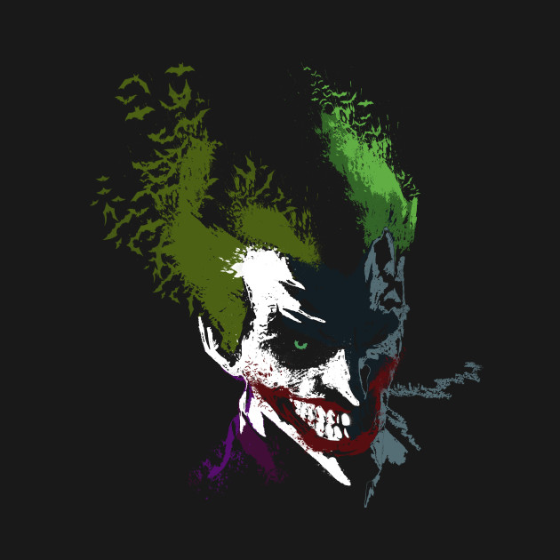 Arkham Laugh Black Design Arkham Laugh Black