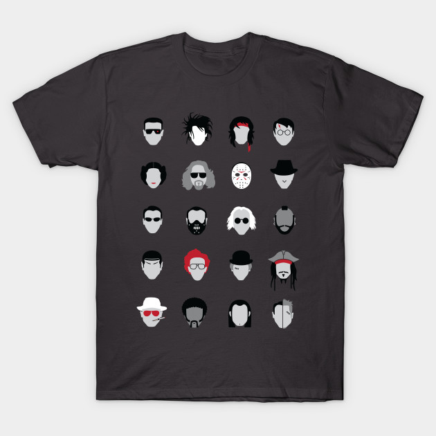 Classic Movie Characters T-Shirt