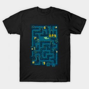 Crystal Lake Maze T-Shirt