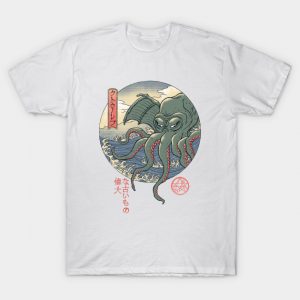 Cthulhu Ukiyo-e T-Shirt