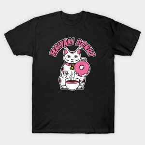 Donuts cat logo T-Shirt