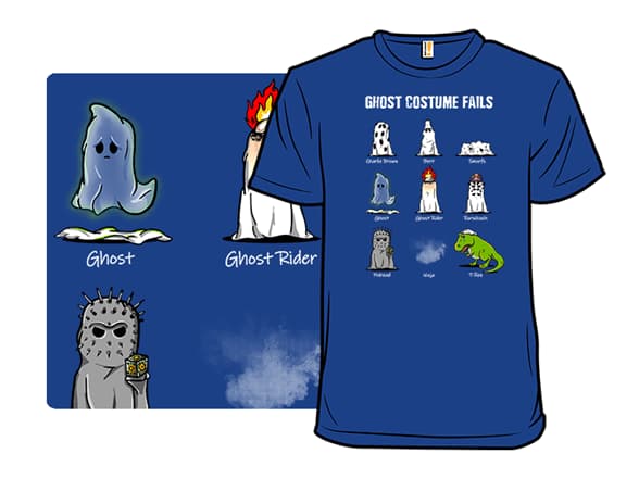 Ghost Costume Fails T-Shirt