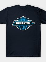 Hardy-Daytona Shinra Cycles - Blue T-Shirt