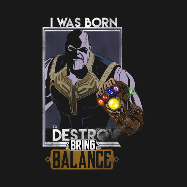 I WAS BORN TO BRING THE BALANCE
