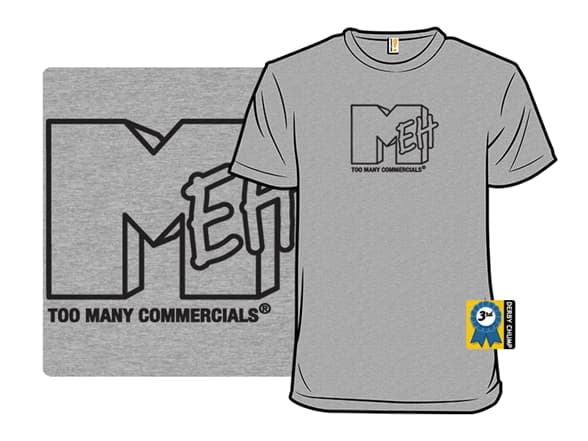 Internet Killed The TV Star T-Shirt