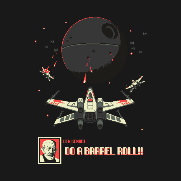 Luke, do a barrel roll!