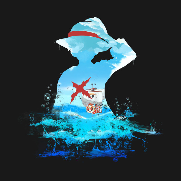 One Piece Strawhat on Sea Design One Piece Strawhat on Sea