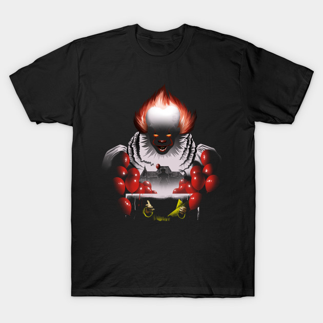 PENNYWISE THE CLOWN T-Shirt PENNYWISE THE CLOWN