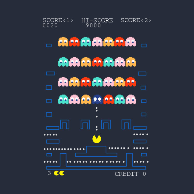Pacman Space Invaders