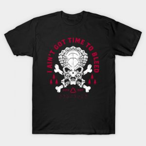 Predator - Skull - Ain't Got Time To Bleed T-Shirt