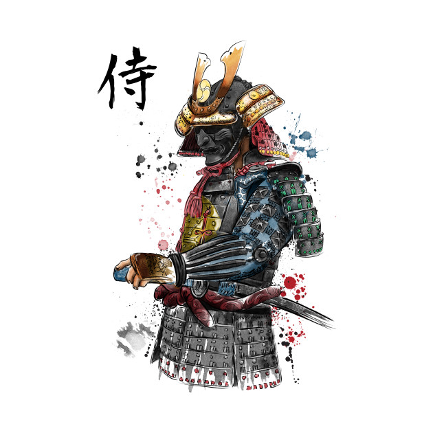 Samurai Watercolor