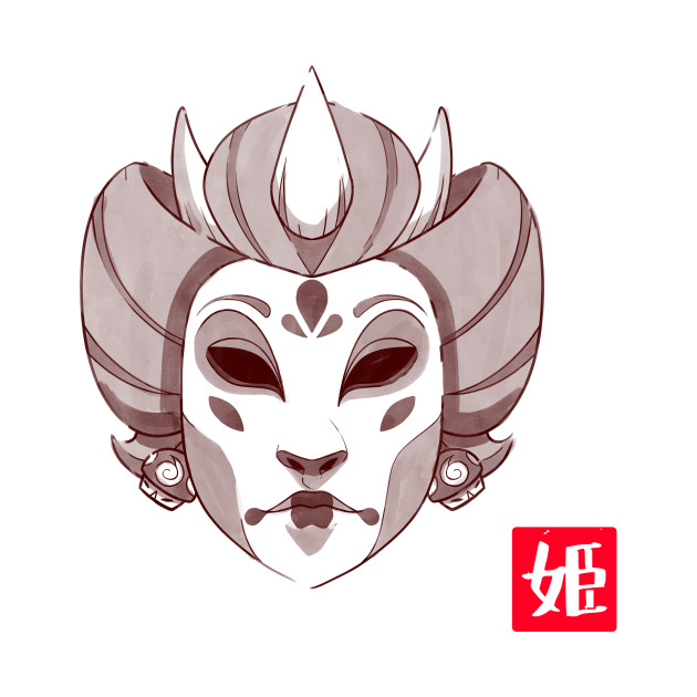 Sumi-e Princess Design Sumi-e Princess