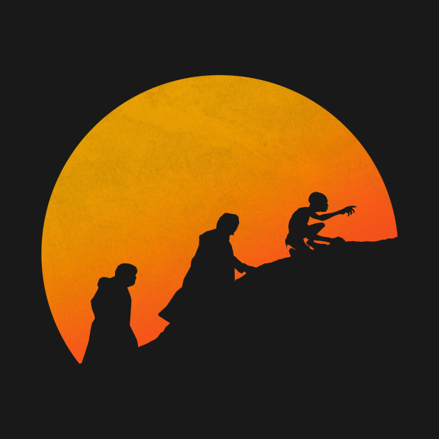 Sunset in Middle Earth