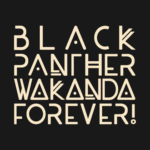 Black Panther Forever Design Black Panther Forever