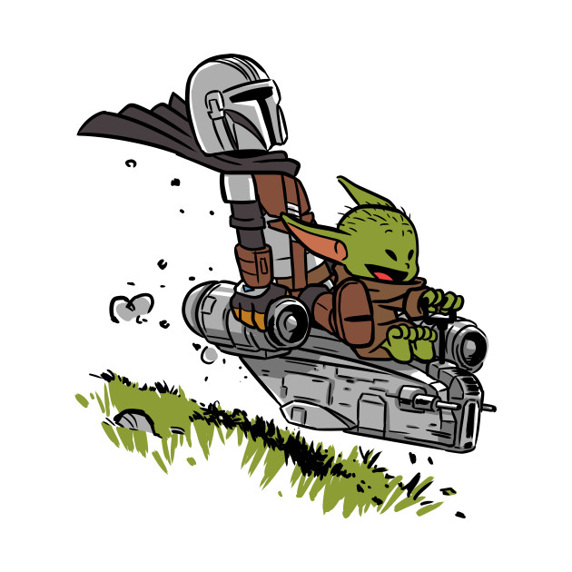 Mando and Baby Mando and Baby