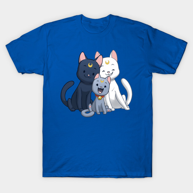 Moon Cat Family T-Shirt Moon Cat Family