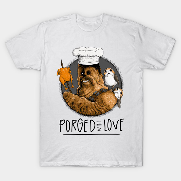 Porged With Love (white) T-Shirt Porged With Love (white)