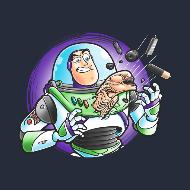 Buzz Lightyear and Xenomorph