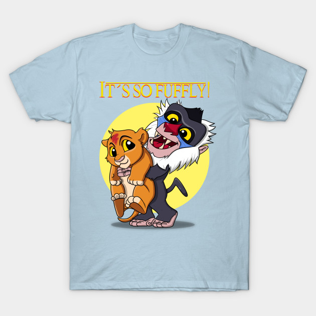 The Lion Fluffy T-Shirt The Lion Fluffy