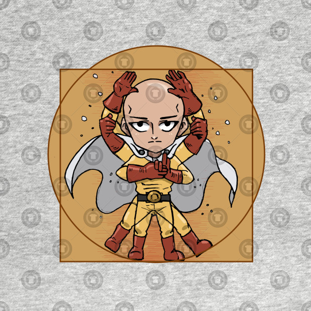 Vitruvian Chibi Saitama