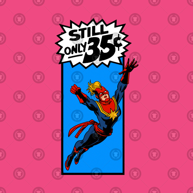 Captain Marvel Corner Box Art Design Captain Marvel Corner Box Art