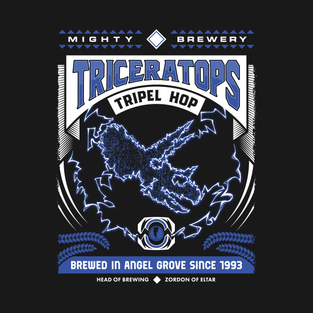 Mighty Brews - Blue Triceratops