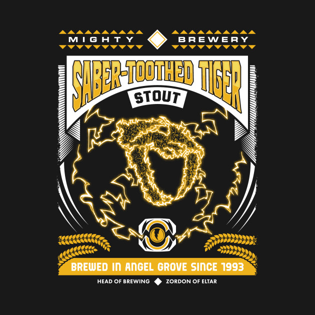 Mighty Brews - Yellow Saber-Toothed Tiger