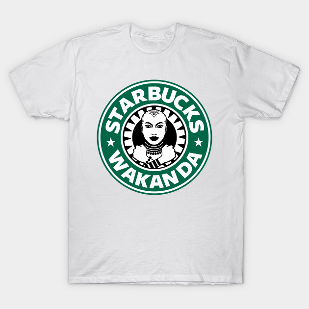 Starbucks Wakanda T-Shirt Starbucks Wakanda