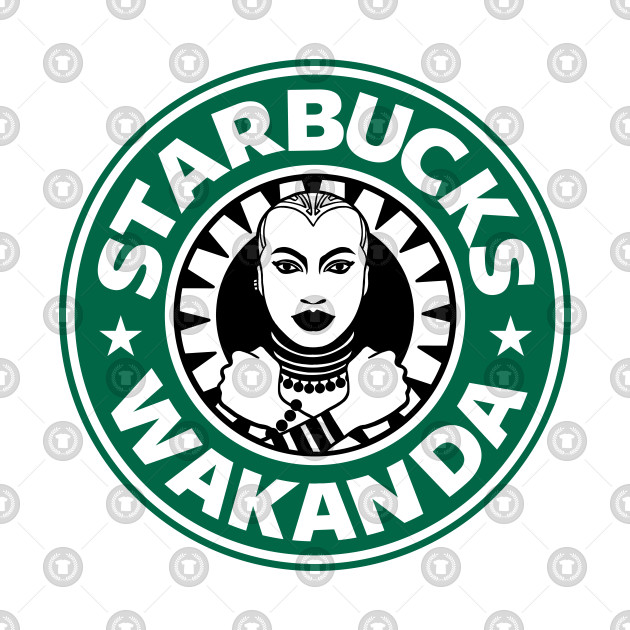 Starbucks Wakanda Design Starbucks Wakanda