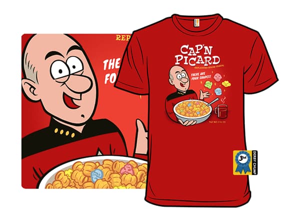 Captain Jean-Luc Picard T-Shirt