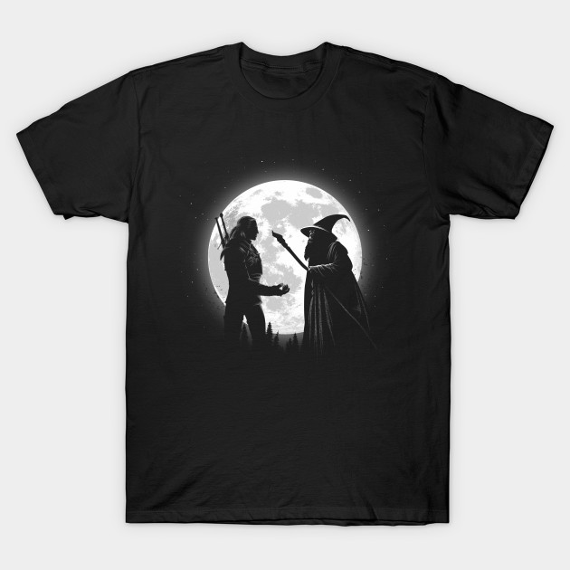 The Witcher vs Gandalf T-Shirt