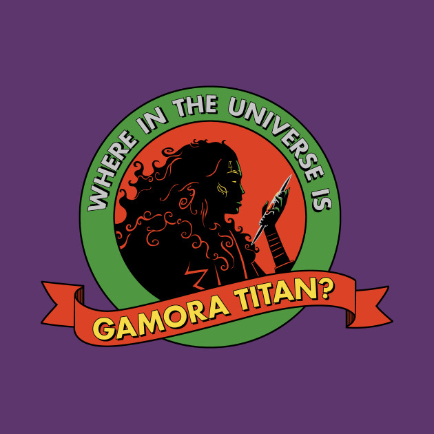 Where in the universe is Gamora Titan