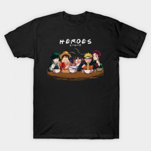 T-shirt Enfant Heroes One Manga - 100% Coton, Impression Haute Qualité | Coupe Normale, Col Rond | Lavable Machine - 2