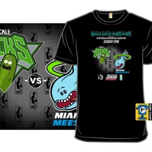 Pickle Ricks vs Miami Meeseeks T-Shirt