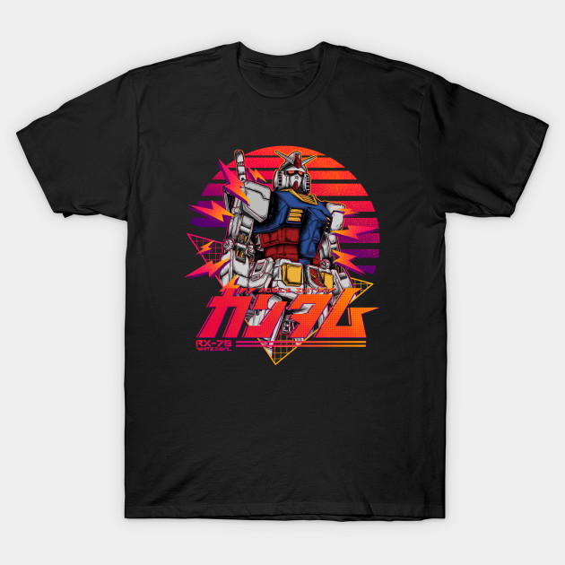 gundam rx 78 retro T-Shirt