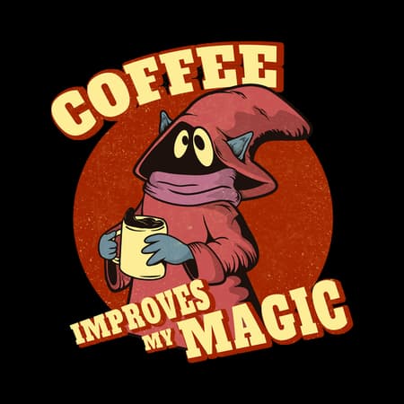 Coffee improves my magic