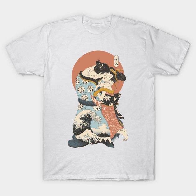 The Kiss Ukiyo-e T-Shirt