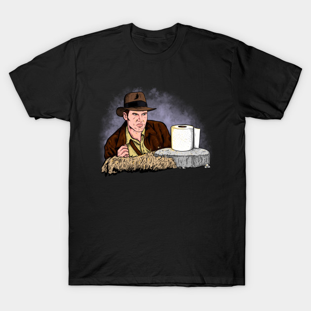 Indiana Jones Toilet Paper T-Shirt