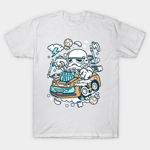 crazy car trooper