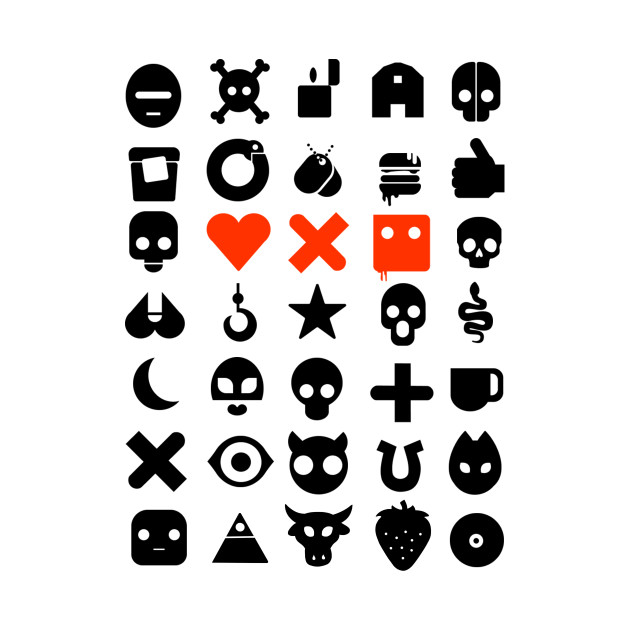 love dead and robot Design love dead and robot