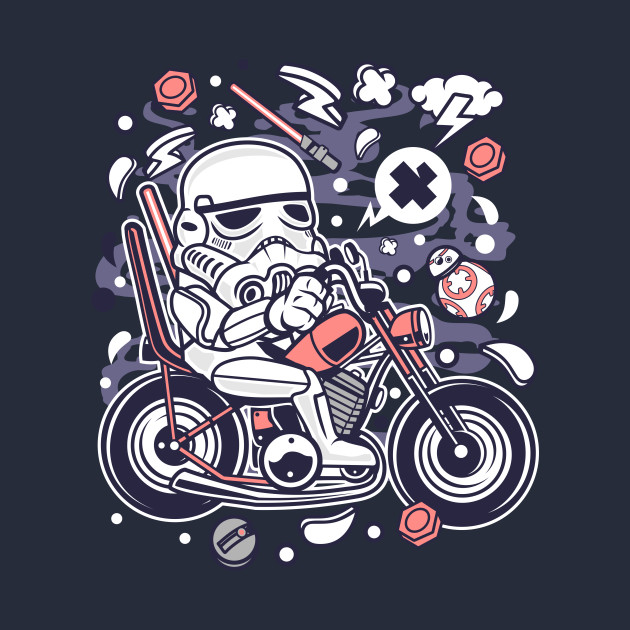 motor trooper Design motor trooper