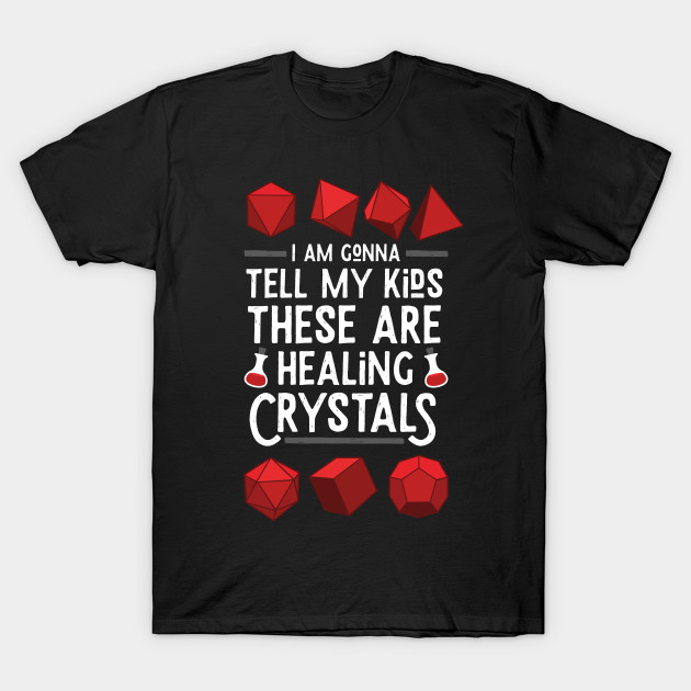 Dungeons & Dragons Healing Crystals T-Shirt