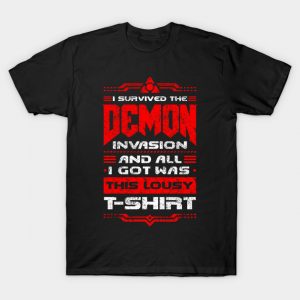 I survived the Demon Invasion - Vintage Lousy T-Shirt