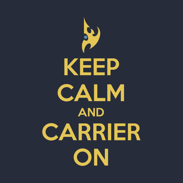 Keep Calm and Carrier On Design Keep Calm and Carrier On